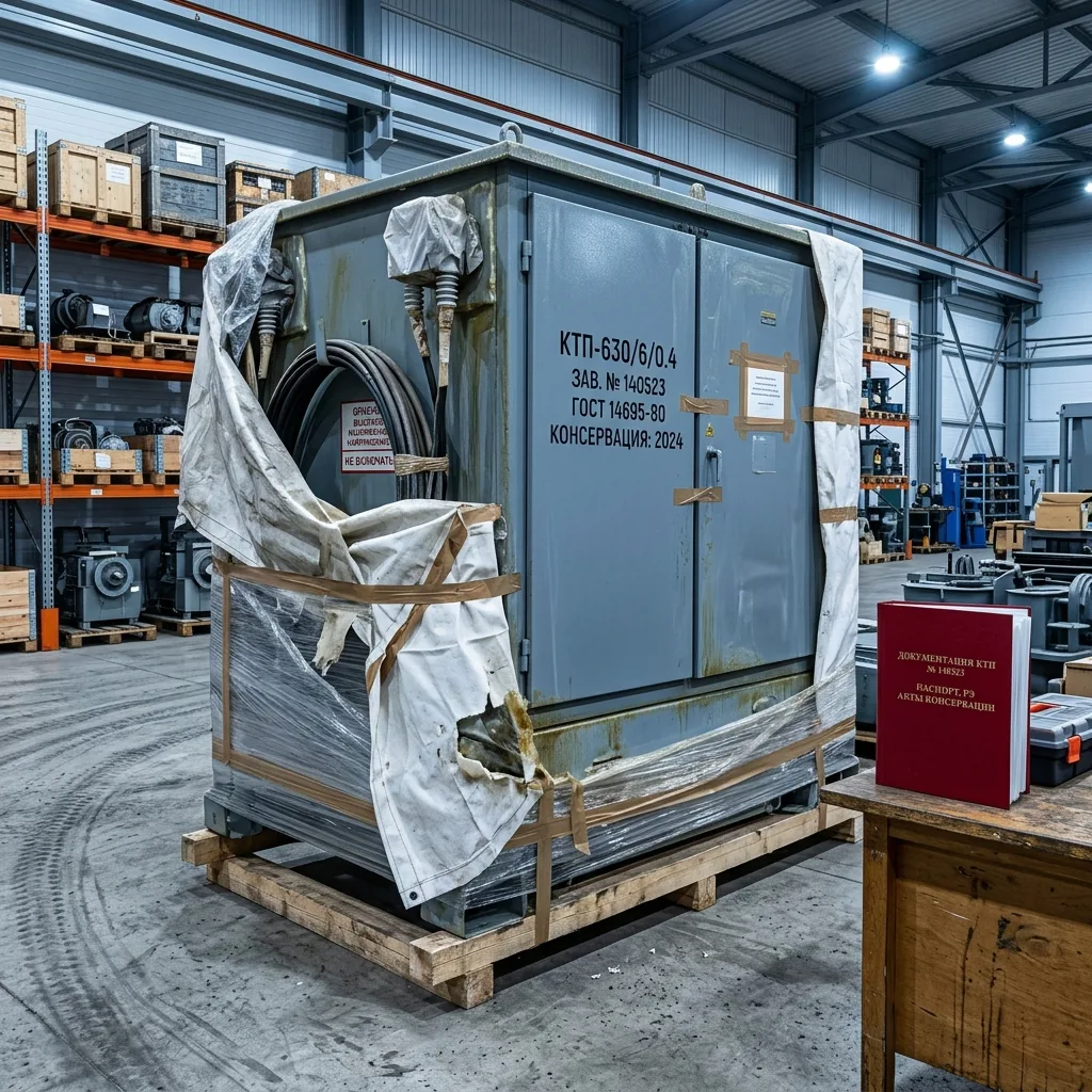 Комплектная трансформаторная подстанция КТП с консервации 2023-2024 года